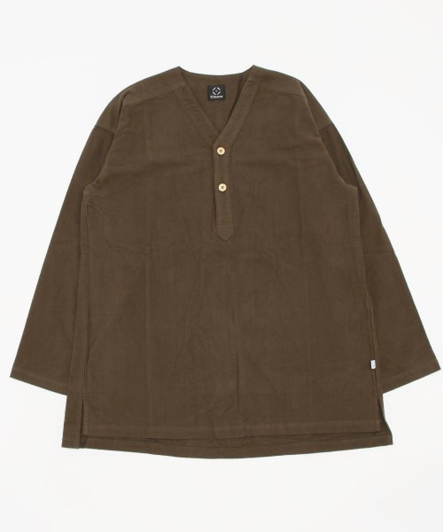 S'more(スモア)/【S'more】V NECK SLEEPING SHIRTS/img69