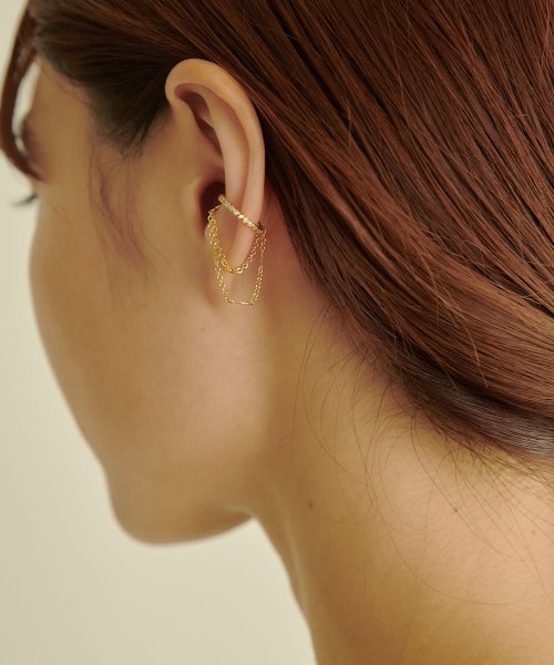 marjour(マージュール)/CHAIN CIRCLE EAR CUFF/img02