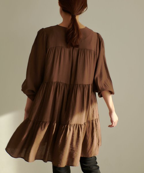 marjour(マージュール)/TIERED BLOUSE/img05