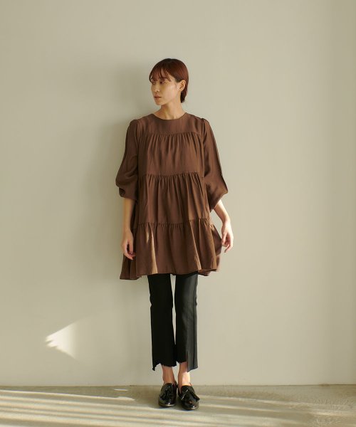 marjour(マージュール)/TIERED BLOUSE/img07