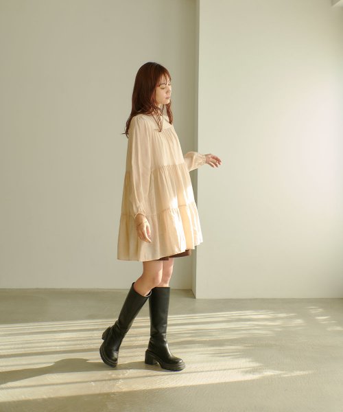 marjour(マージュール)/TIERED BLOUSE/img13