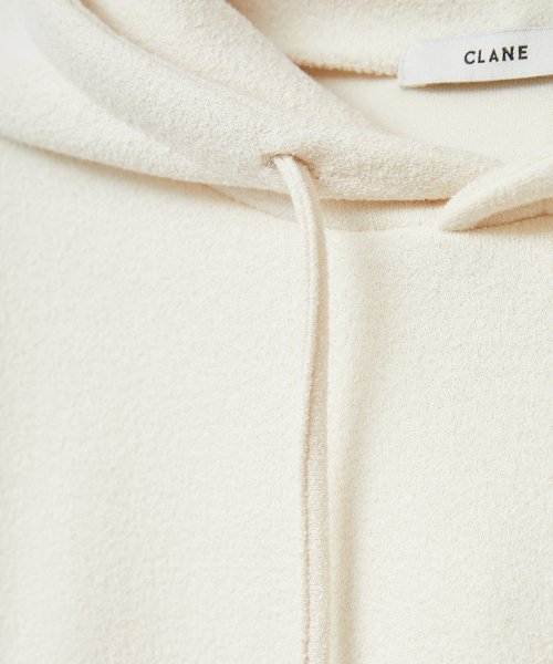 CLANE(クラネ)/SIDE ZIP WIDE HOODIE/img10