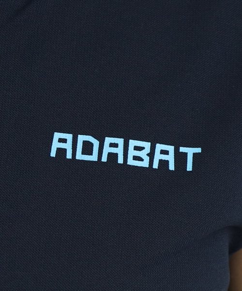 adabat(アダバット)/【日本製】ショルダーラインデザイン ハーフジップポロシャツ/img07