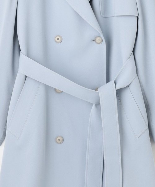 トロトレンチ ロング丈コート 