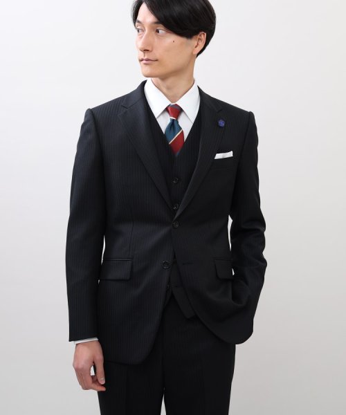TAKEO KIKUCHI(タケオキクチ)/絣りストライプ スーツ/img20