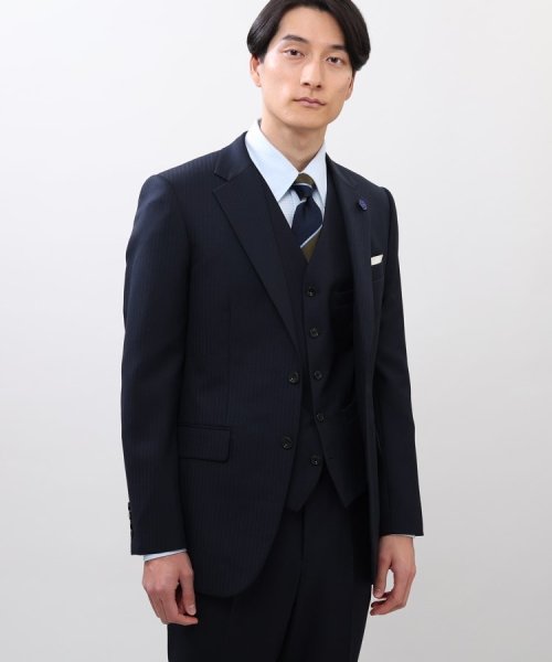 TAKEO KIKUCHI(タケオキクチ)/絣りストライプ スーツ/img29