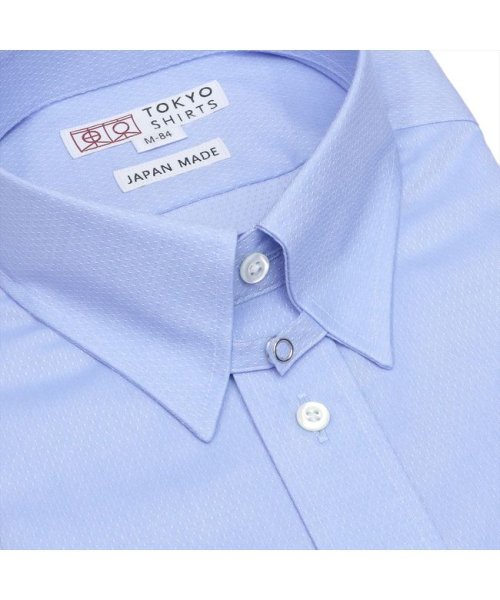 TOKYO SHIRTS(TOKYO SHIRTS)/【国産しゃれシャツ】 プレミアム タブカラー 形態安定 ワイシャツ 綿100%/img02