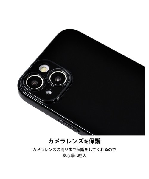 nano・universe(ナノユニバース)/iPhone14 iphone14pro ケース ナノユニバース nano universe 背面ケース ブラックメタル iphone8 iphone se3/img17