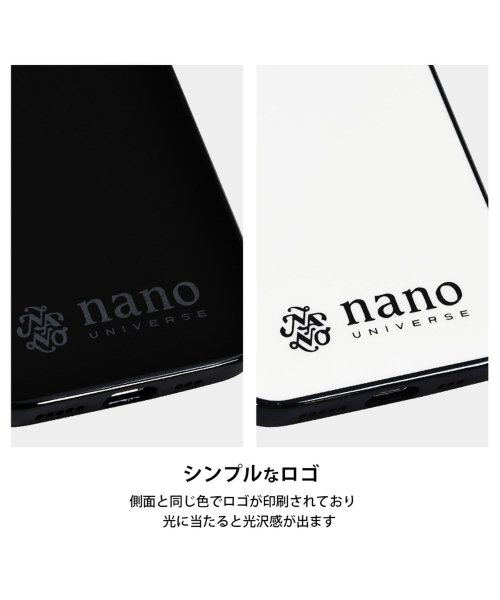 nano・universe(ナノユニバース)/iPhone14 iphone14pro ケース ナノユニバース nano universe 背面ケース ブラックメタル iphone8 iphone se3/img20