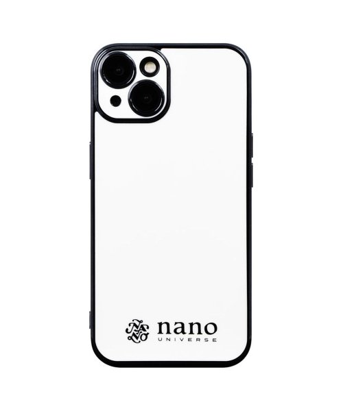 nano・universe(ナノユニバース)/iPhone14 iphone14pro ケース ナノユニバース nano universe 背面ケース ブラックメタル iphone8 iphone se3/img23