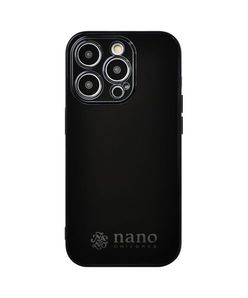 nano・universe(ナノユニバース)/iPhone14 iphone14pro ケース ナノユニバース nano universe 背面ケース ブラックメタル iphone8 iphone se3/img24