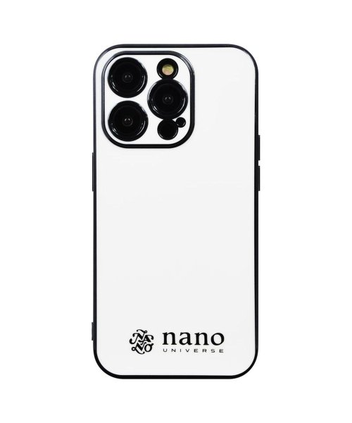 nano・universe(ナノユニバース)/iPhone14 iphone14pro ケース ナノユニバース nano universe 背面ケース ブラックメタル iphone8 iphone se3/img25