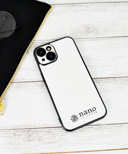 nano・universe(ナノユニバース)/iPhone14 iphone14pro ケース ナノユニバース nano universe 背面ケース ブラックメタル iphone8 iphone se3/img29