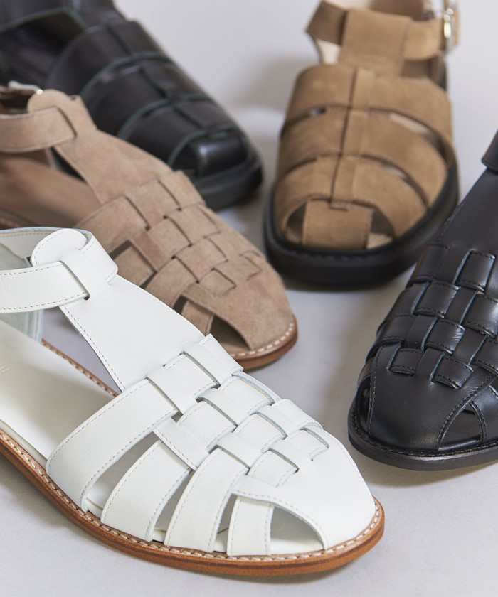 セール】ヌバック レザー グルカサンダル(505098283) | ビューティ