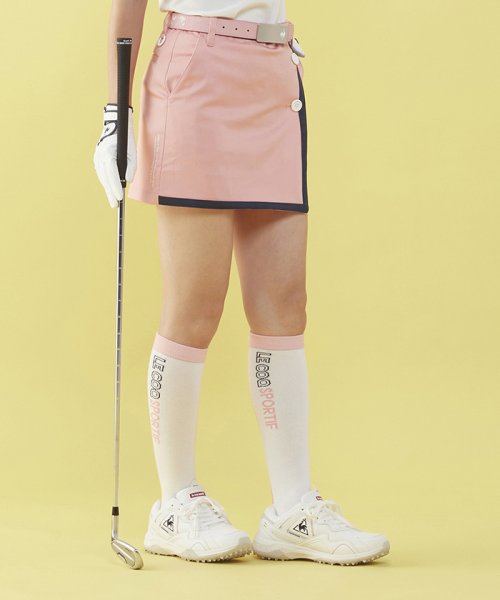 le coq sportif GOLF (ルコックスポルティフ（ゴルフ）)/サンスクリーン キュロットスカート (ストレッチ)【アウトレット】/img03