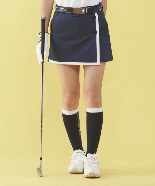 le coq sportif GOLF (ルコックスポルティフ（ゴルフ）)/サンスクリーン キュロットスカート (ストレッチ)【アウトレット】/img14