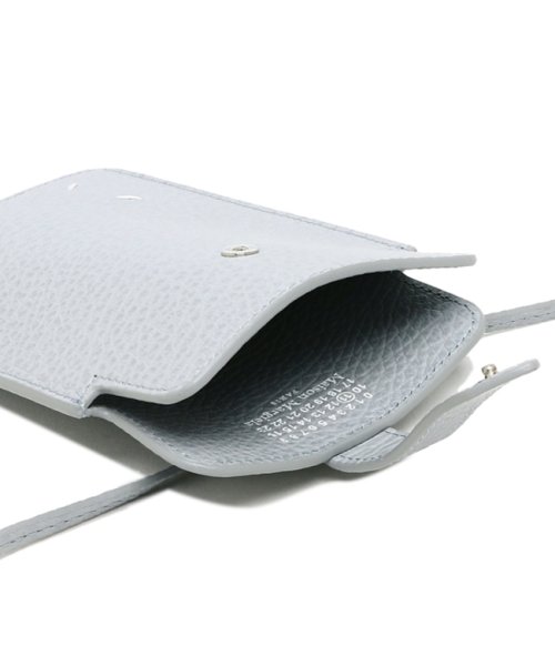 メゾンマルジェラ フォンケース ネックポーチ 携帯ケース ブルー メンズ レディース Maison Margiela SA1VZ0008 P4455 T6172 Maison Margiela メゾンマルジェラ フォンケース ネックポーチ 携帯ケース ブルー メンズ レディース SA1VZ0008 P4455