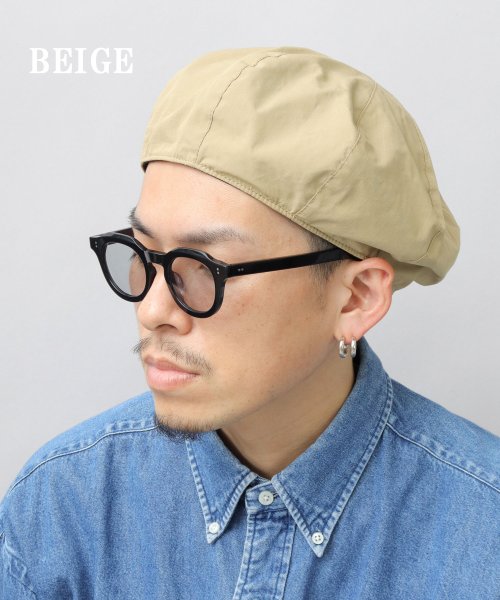 Besiquenti(ベーシックエンチ)/リップストップ コーデュラコットン ベレー帽 日本製生地 CORDURAナイロン オーガニックコットン 帽子 メンズ  カジュアル シンプル アウトドア/img11