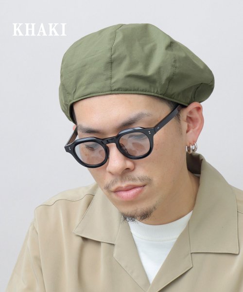 Besiquenti(ベーシックエンチ)/リップストップ コーデュラコットン ベレー帽 日本製生地 CORDURAナイロン オーガニックコットン 帽子 メンズ  カジュアル シンプル アウトドア/img13