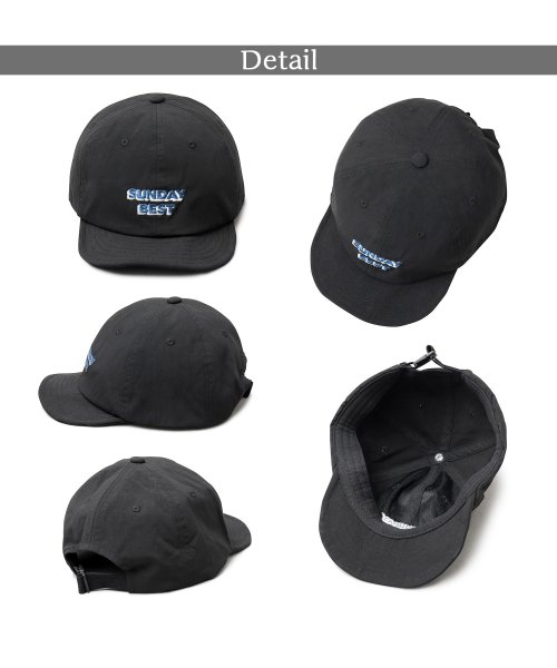 Besiquenti(ベーシックエンチ)/3D風刺繍デザイン ショートバイザー アンパイアキャップ ボールキャップ シンプル カジュアル 帽子 メンズ/img07