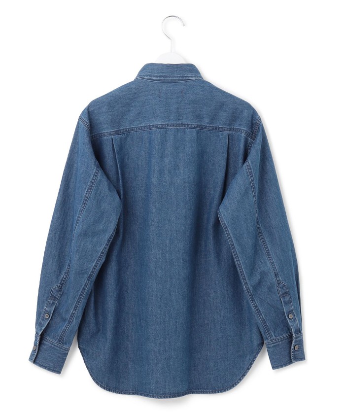 洗える】23区DENIM ライトダンガリー シャツ(505158988)｜阪急百貨店