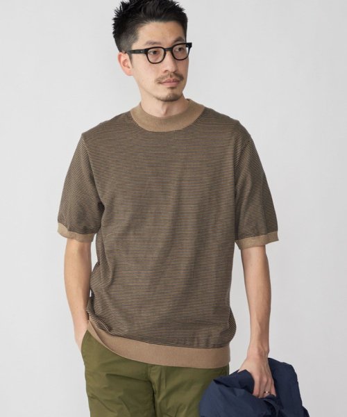 SHIPS MEN(シップス　メン)/SHIPS: CORDURA(R) TEXBRID(R) モックネック ニット Tシャツ/img31