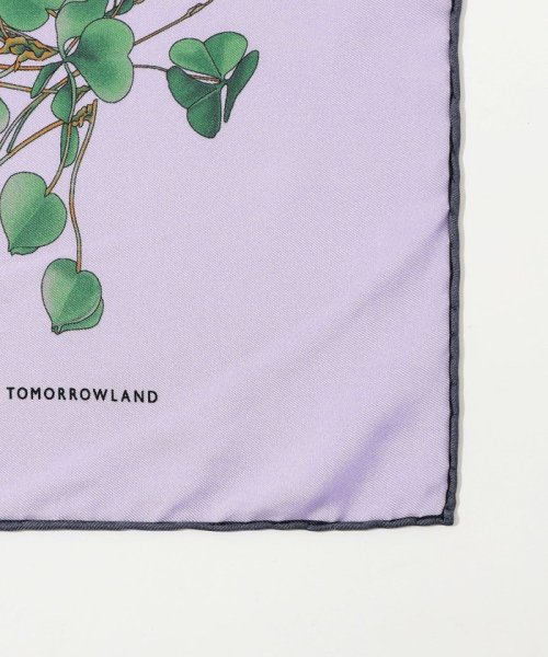 TOMORROWLAND GOODS(TOMORROWLAND GOODS)/TOMORROWLAND ボタニカルモチーフ シルクスカーフ/img06