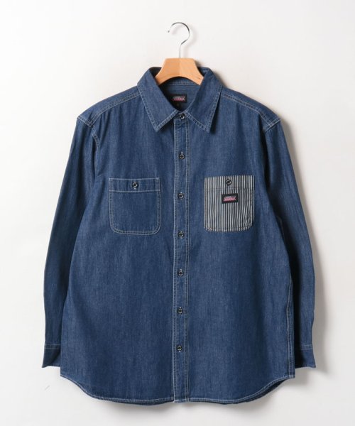 MARUKAWA(大きいサイズのマルカワ)/☆【GENUINE Dickies】ディッキーズ 大きいサイズ 2L 3L 4L 5L 長袖 ツイル・デニムワークシャツ カジュアル メンズ /img22