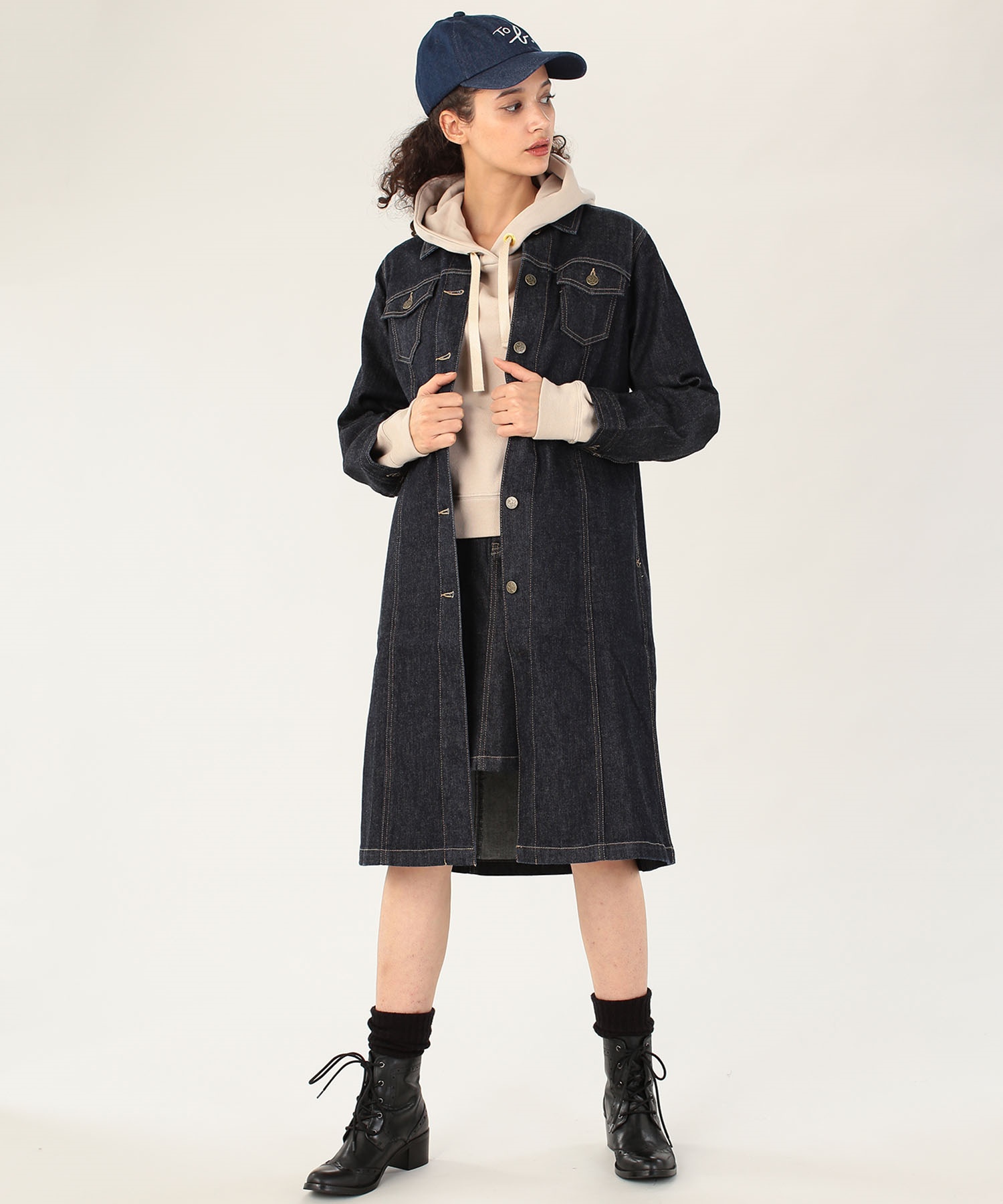 セール】【Outlet】WG51 MANTEAU デニムコート(505143025) | トゥー