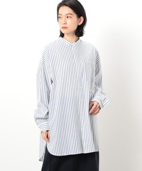 ONIGIRI(おにぎり)/オーバーサイズ　ストライプシャツ/img03