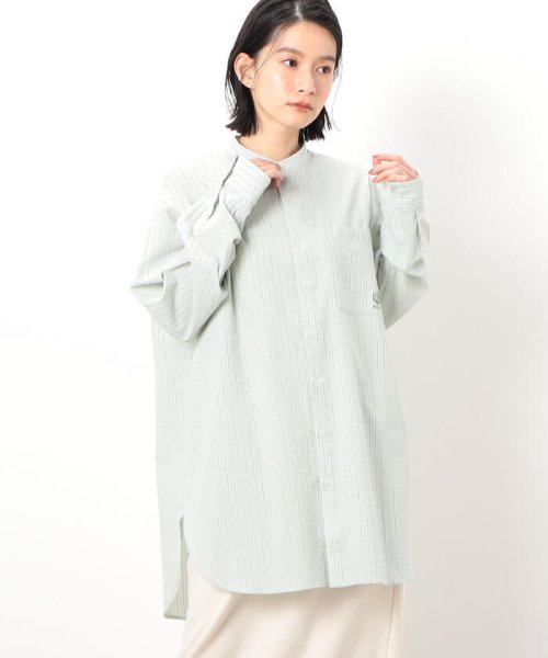ONIGIRI(おにぎり)/オーバーサイズ　ストライプシャツ/img09