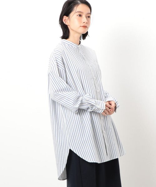 ONIGIRI(おにぎり)/オーバーサイズ　ストライプシャツ/img10