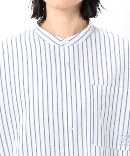 ONIGIRI(おにぎり)/オーバーサイズ　ストライプシャツ/img14