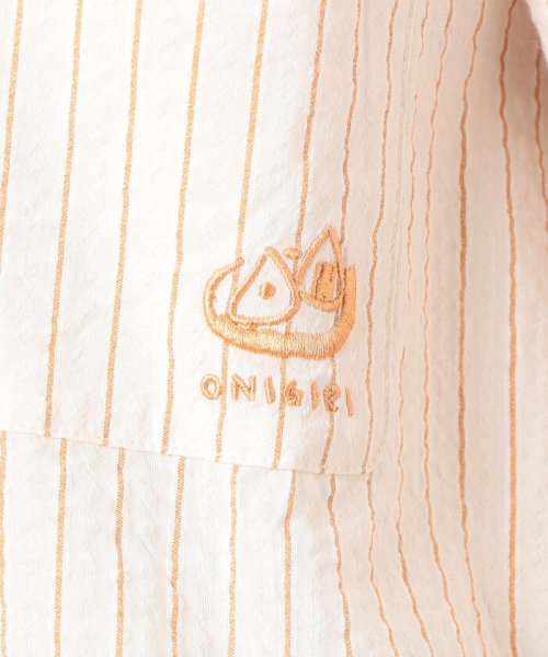 ONIGIRI(おにぎり)/オーバーサイズ　ストライプシャツ/img19