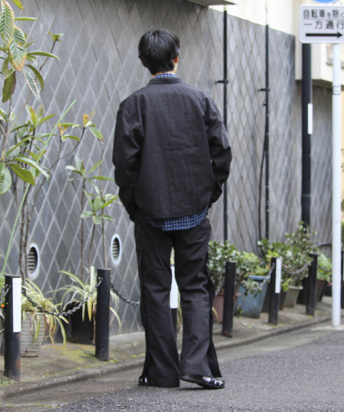 【GLOSTER/グロスター】オーバーサイズ トラッカージャケット サイドスリット セットアップ対応