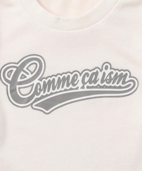 COMME CA ISM KIDS(コムサイズム（キッズ）)/ギンガムチェック使い　長袖Tシャツ(80・90cm)/img04