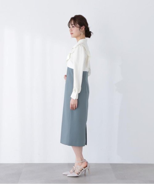 PROPORTION BODY DRESSING(プロポーション　ボディドレッシング)/ラッフルタイトワンピース/img18