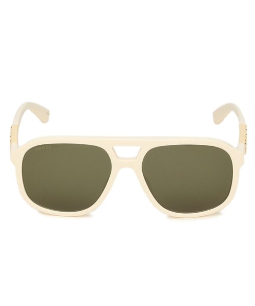 グッチ サングラス アイウェア 58サイズ グリーン アイボリー メンズ レディース GUCCI GG1188S 005 G2431950419(18768円)