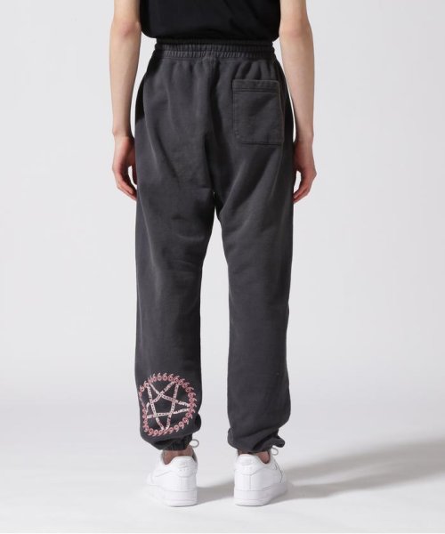 RoyalFlash(ロイヤルフラッシュ)/SAINT MICHAEL/セント マイケル/SWEAT PANTS EYEBALL/BLACK/img03