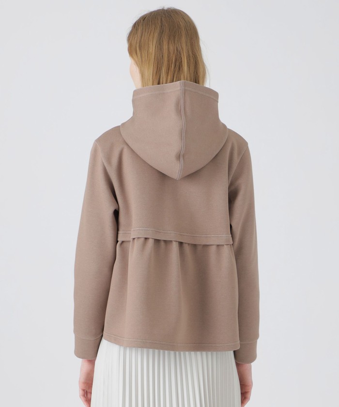 クレストブリッジチェックダンボールジップアップブルゾン(505160571