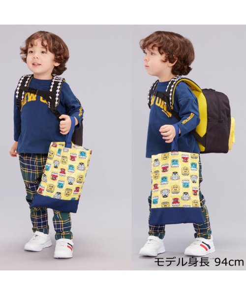 Kids Foret(キッズフォーレ)/【子供服】 moujonjon (ムージョンジョン) ＪＲ新幹線電車プリント撥水リュック M，L B81844/img08