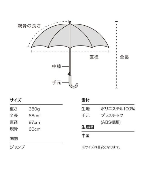 Wpc．(Wpc．)/【Wpc.公式】「ダントツ撥水」アンヌレラ UNNURELLA LONG 60 濡らさない傘 晴雨兼用 メンズ レディース 長傘/img16