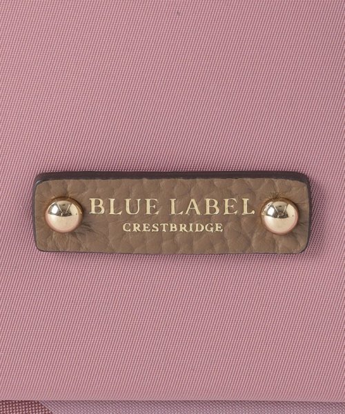 BLUE LABEL CRESTBRIDGE(BLUE LABEL CRESTBRIDGE)/パーシャルクレストブリッジチェックナイロンミニショルダー/img11
