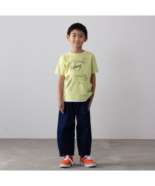 MAC HOUSE(kid's)(マックハウス（キッズ）)/T－GRAPHICS ティーグラフィックス メッセージロゴ半袖Tシャツ MAB23114/img01