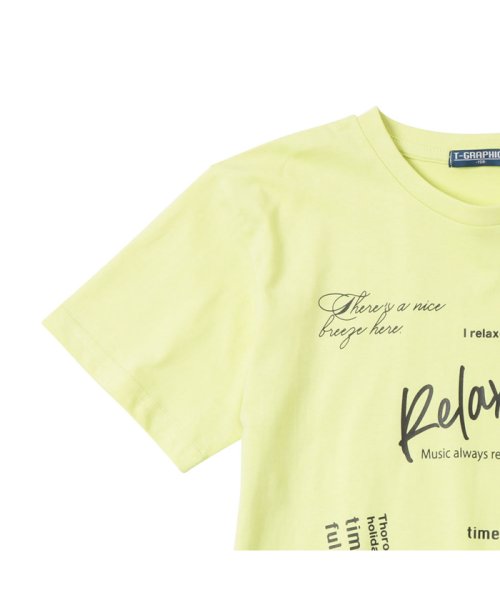 MAC HOUSE(kid's)(マックハウス（キッズ）)/T－GRAPHICS ティーグラフィックス メッセージロゴ半袖Tシャツ MAB23114/img03