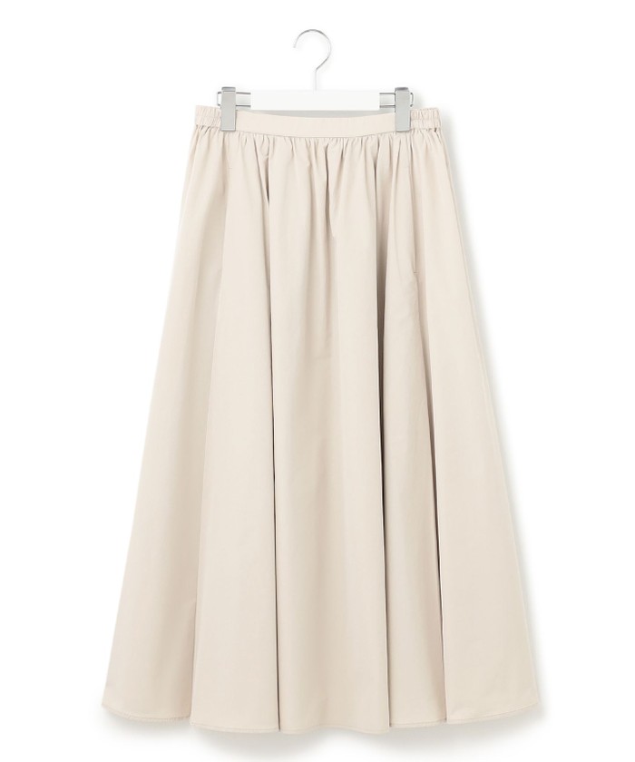 23SS✨23区 【洗える】ハイカウントライトタフタ ギャザースカート 完売品 セール】【洗える】ハイカウントライトタフタ ギャザースカート