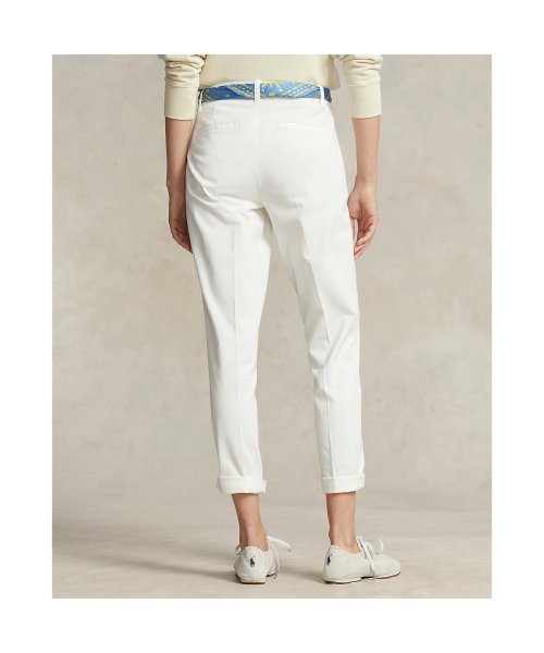 クロップド スリム フィット ツイル チノ パンツ 