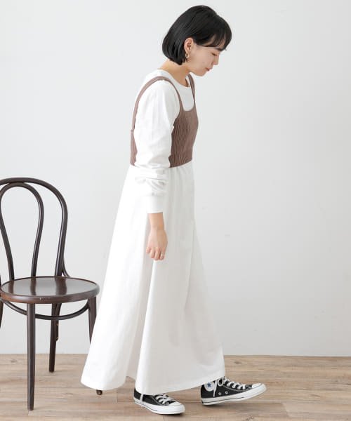 URBAN RESEARCH Sonny Label(アーバンリサーチサニーレーベル)/ニットビスチェ×カットワンピースSET/img24