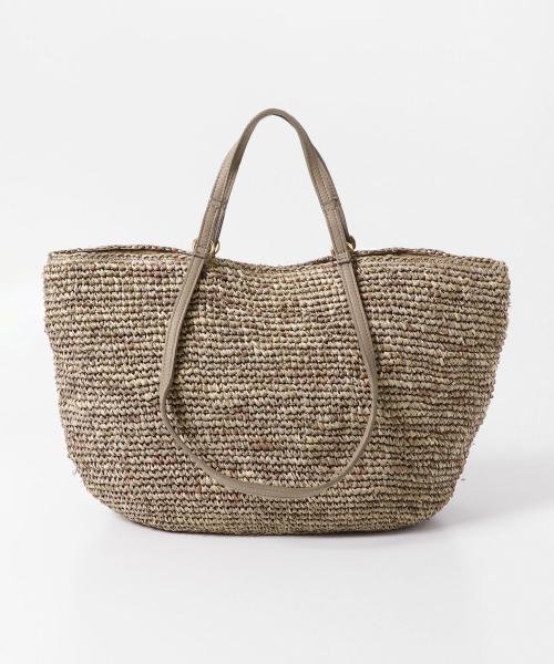 VIOLA d’ORO　2WAYラフィアバッグ VIOLA
