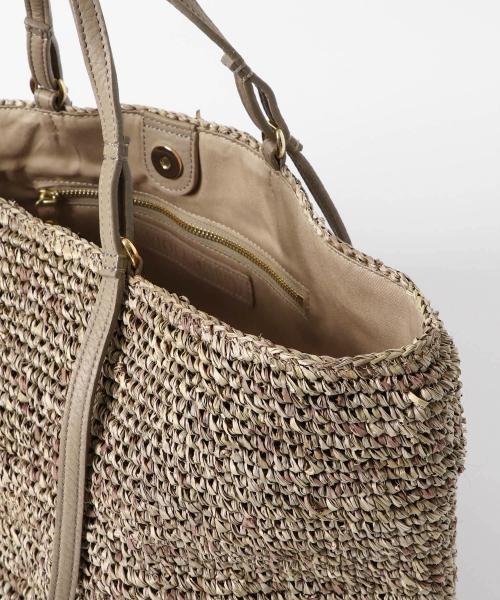 VIOLA d’ORO　2WAYラフィアバッグ VIOLA
